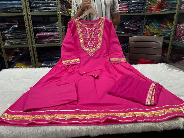 Jaipuri 3pcs kurtis wholesaler in delhi  - wholesale export